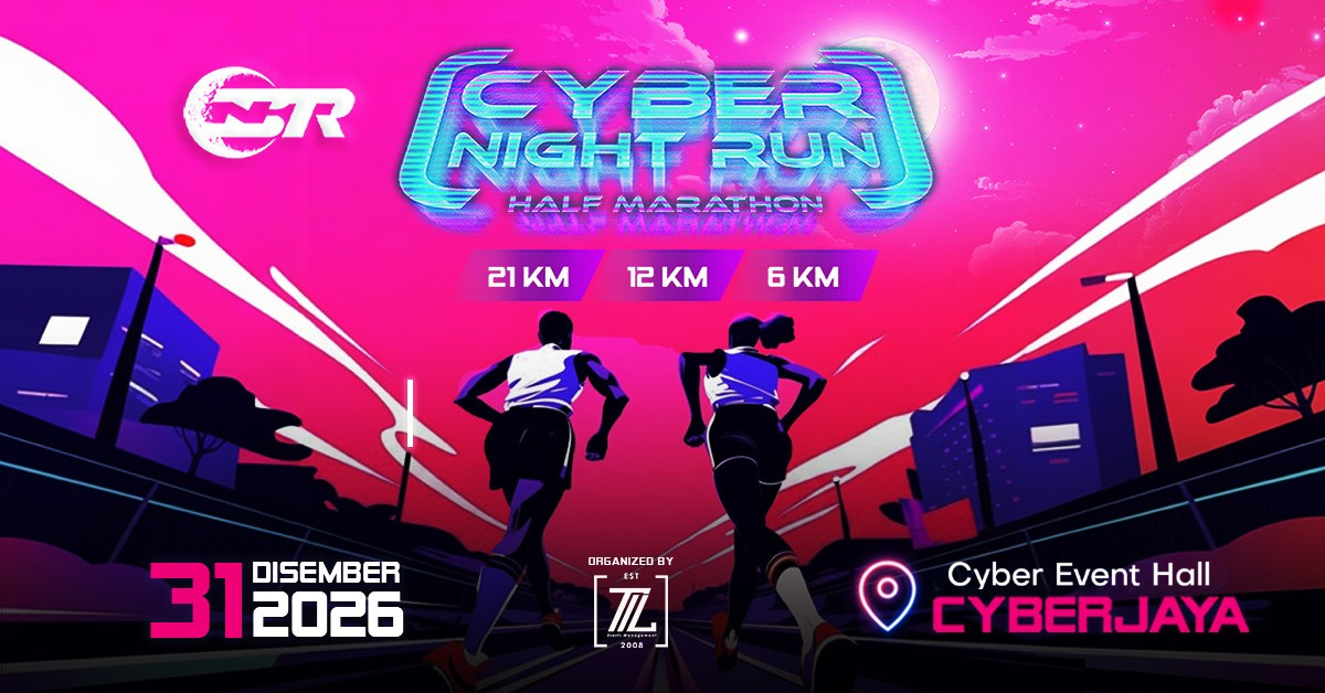 CYBER NIGHT RUN 2026 banner