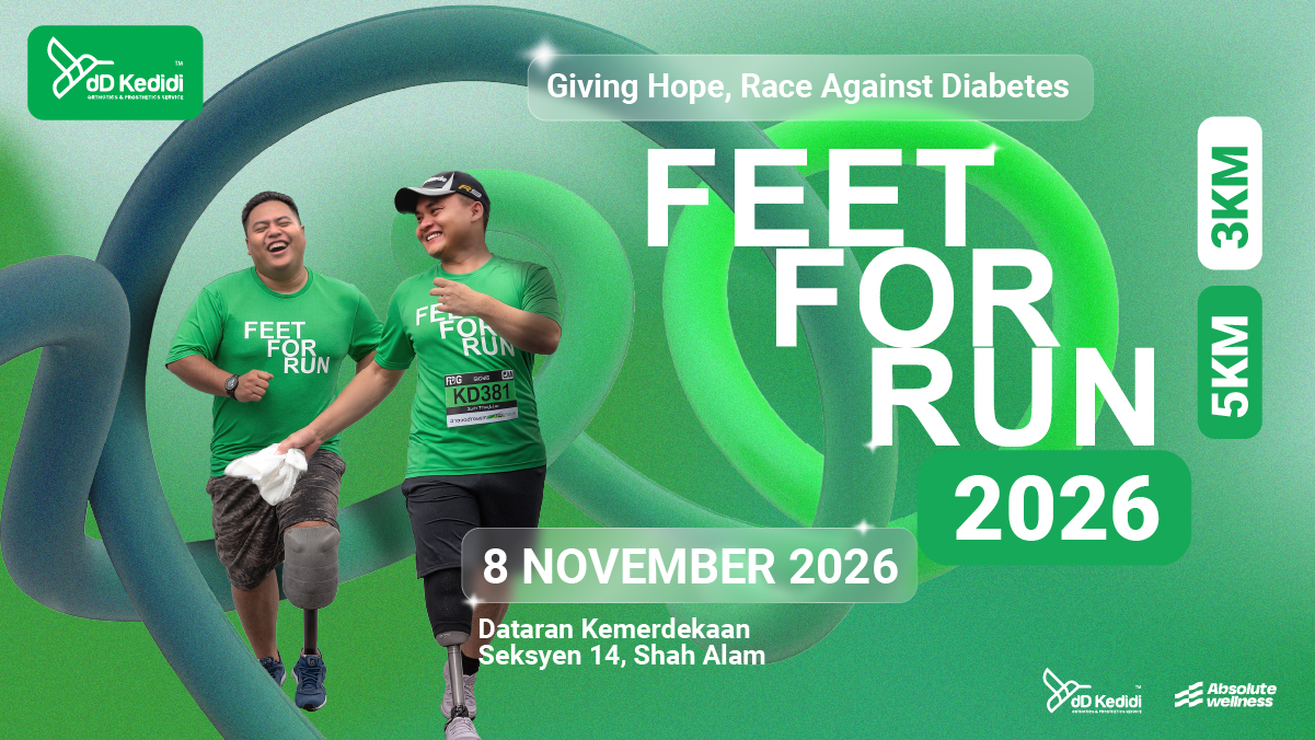 FEET FOR RUN 2026 banner